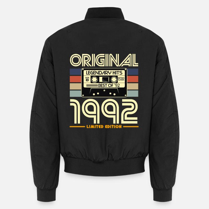 Cassette Retro 1992 Limited Bomber unisexe