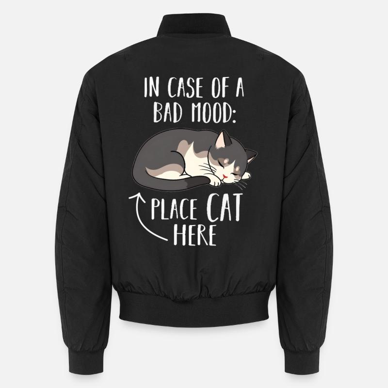 Katze Unisex Bomberjacke