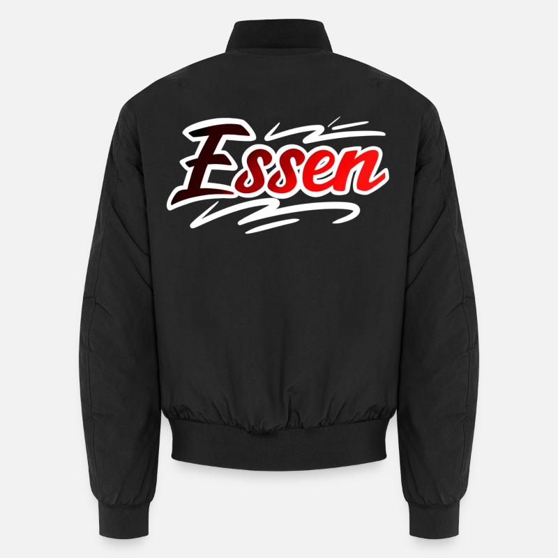 manger - Bomber unisexe - noir
