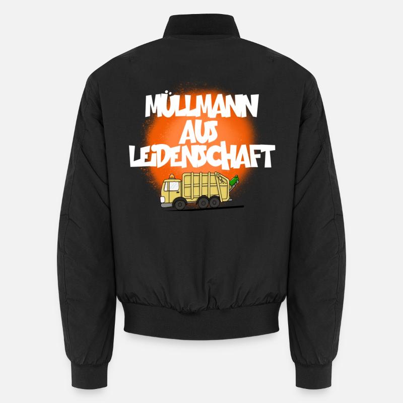 MÜLLMANN AUS LEIDENSCHAFT Unisex Bomberjacke