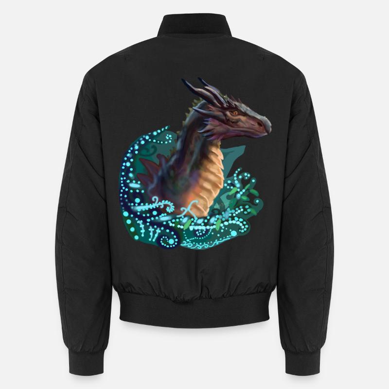 Drachen Unisex Bomberjacke