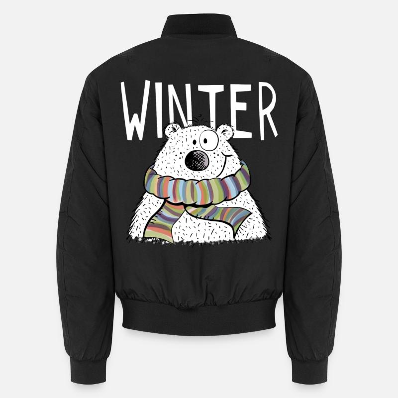 Bear - Bears - Teddy - Gift - Fun Unisex Bomber Jacket