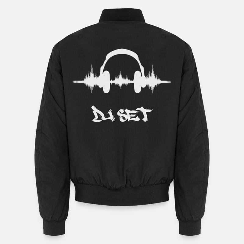 Le DJ - Bomber unisexe - noir