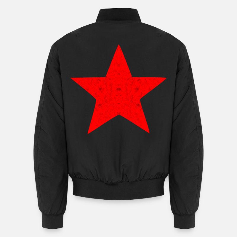 Stern der Sozialismus Revolution Unisex Bomberjacke