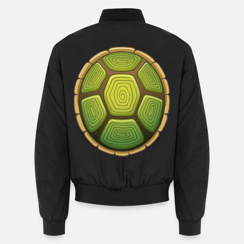 Langsam wie eine Schildkröte Unisex Bomberjacke