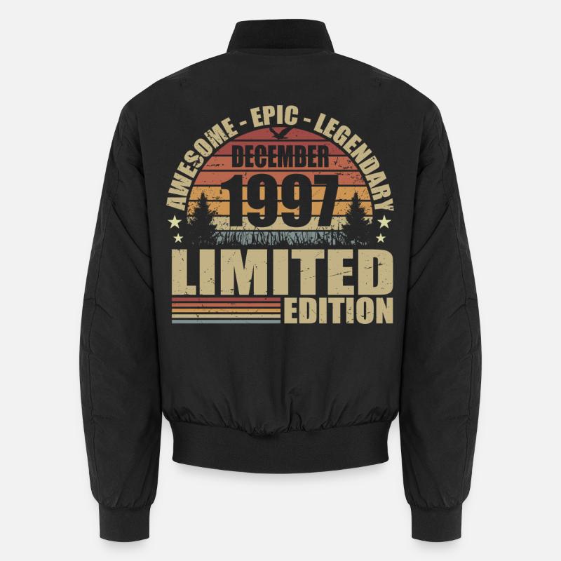 Décembre 1997 - Édition Limitée Décembre 1997 Bomber unisexe