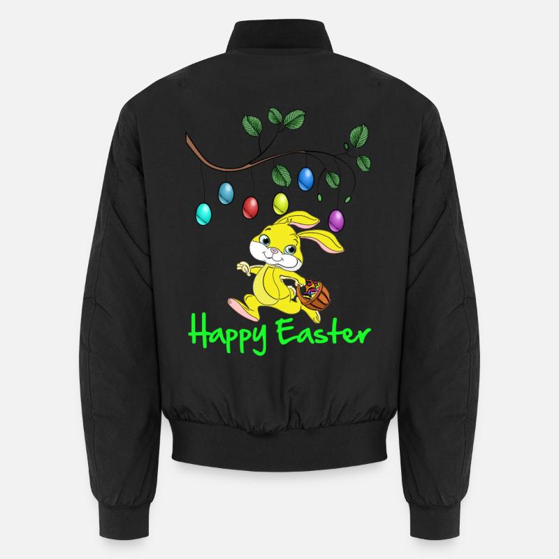 OsterfestOstern,frohe Oster,Osterhase,happy Easter Unisex Bomberjacke