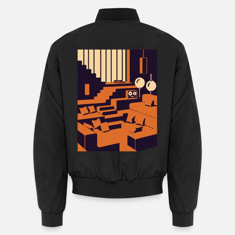 Interior Design Dream - Unisex Bomber Jacket - black