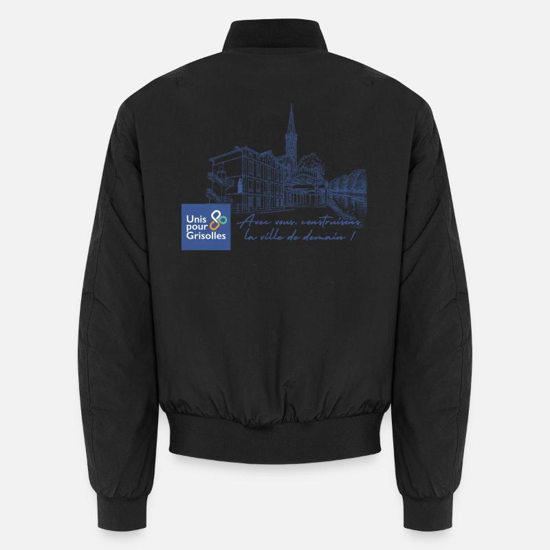 tshirt_unispourgrisolles Unisex Bomberjacke