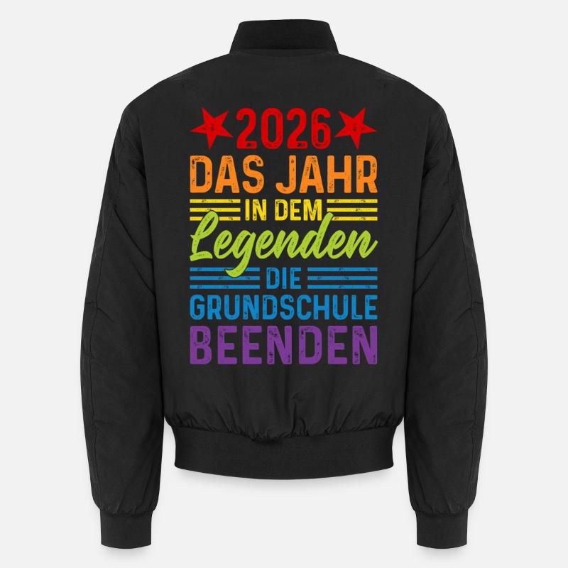 Année 2026 Legends End École primaire Bomber unisexe