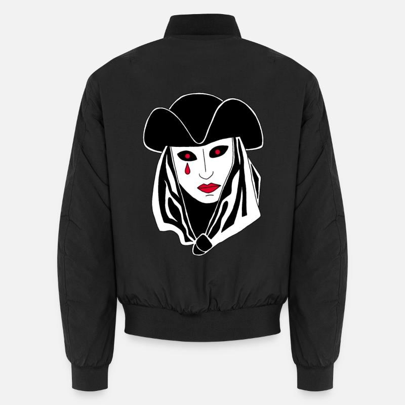 Phantom of Venice - Unisex Bomber Jacket - black