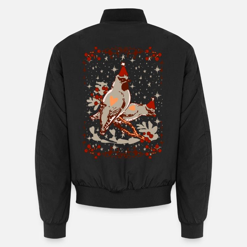 TILHET - Unisex Bomberjacke - Schwarz