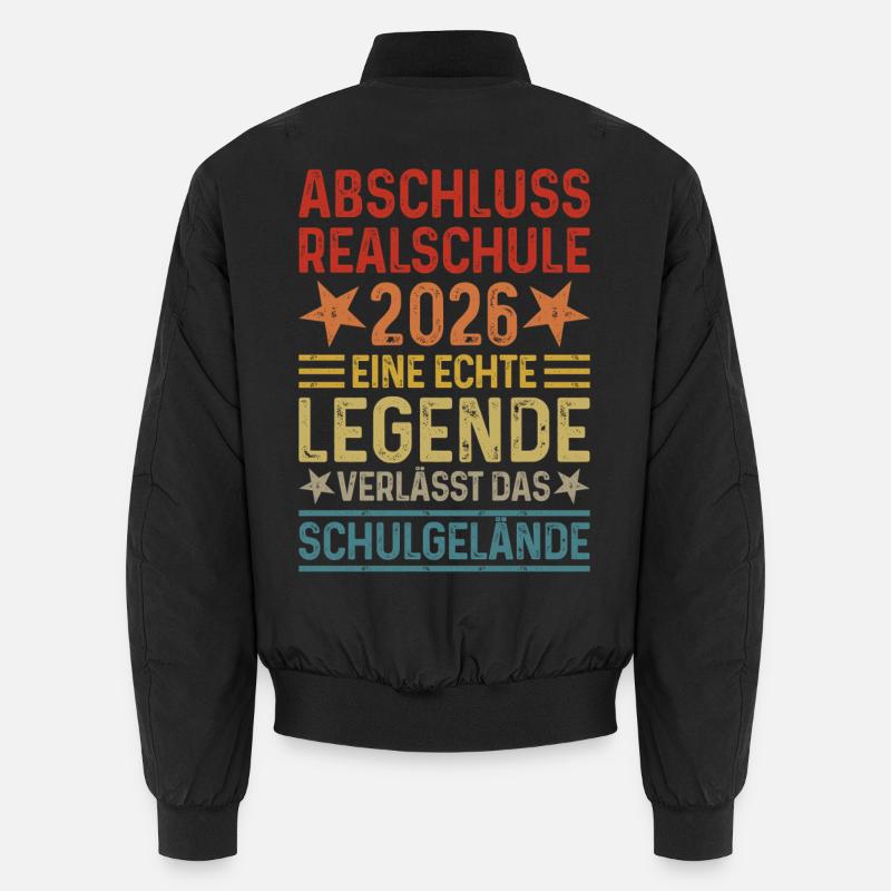 Secondary school leaving certificate 2026 Unisex Bomber Jacket