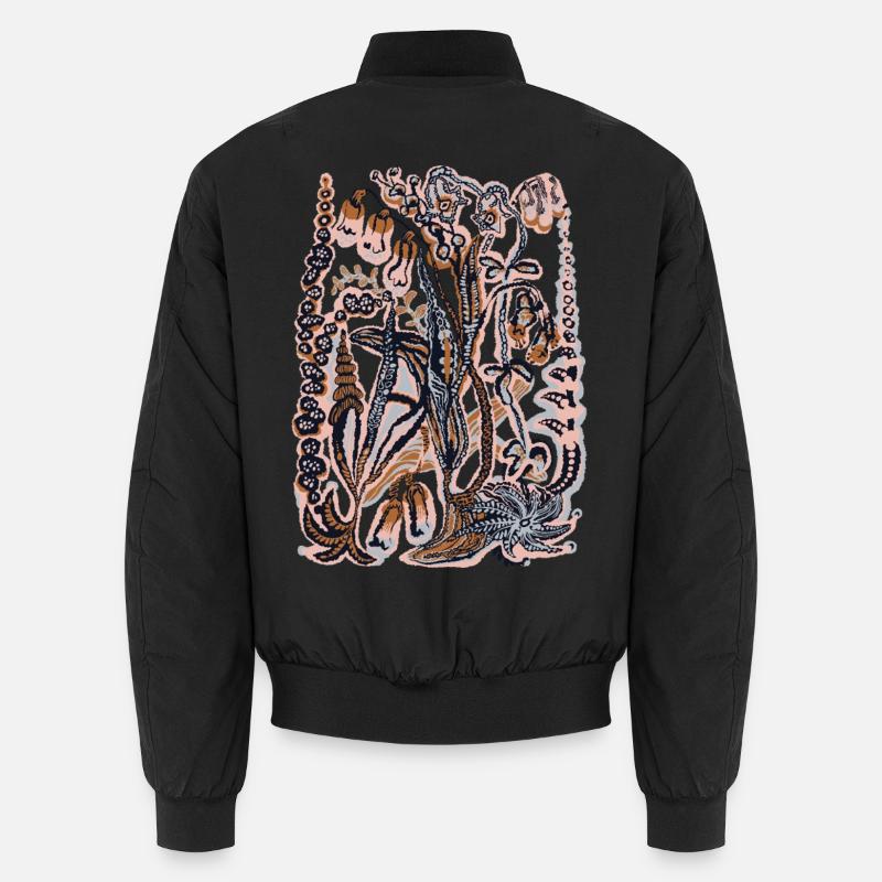 BELLFLOWERS Unisex Bomber Jacket