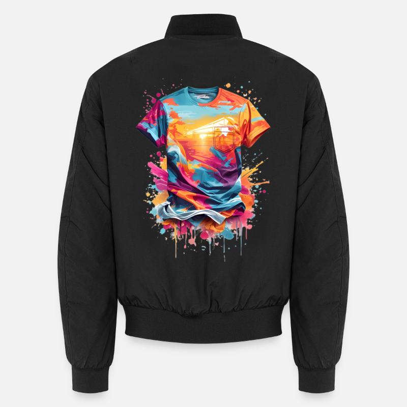 Graffiti T-shirt Bomber unisexe