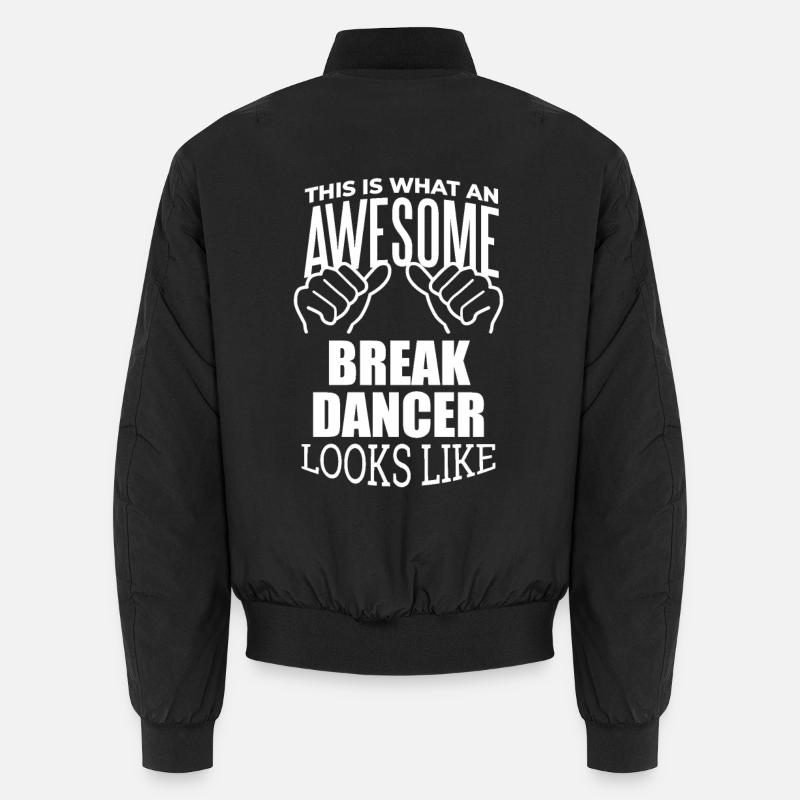 breakdancer - Bomber unisexe - noir