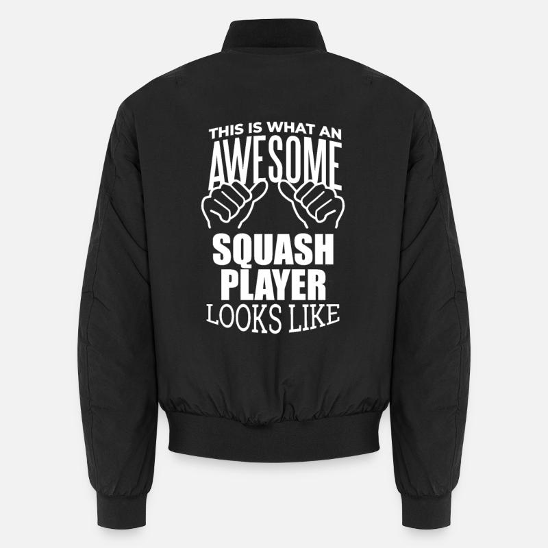 Squash Unisex Bomber Jacket