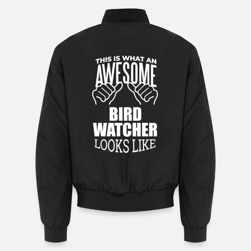 Bird Watching Unisex Bomber Jacket