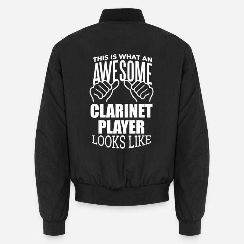 Klarinette Unisex Bomberjacke
