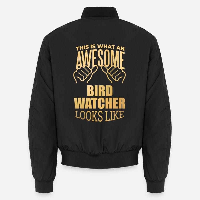 Bird Watching Unisex Bomber Jacket