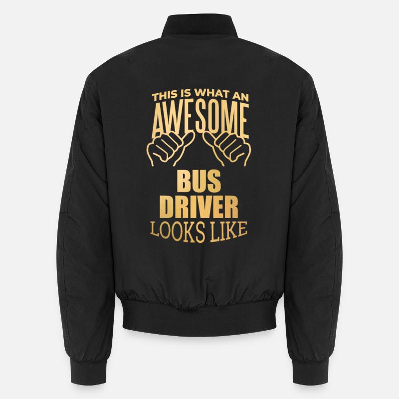 Bus Driver Unisex Bomber Jacket