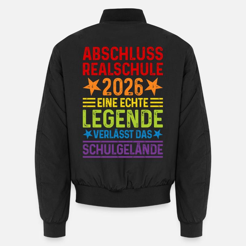 Realschule Abschluss 2026  Unisex Bomberjacke