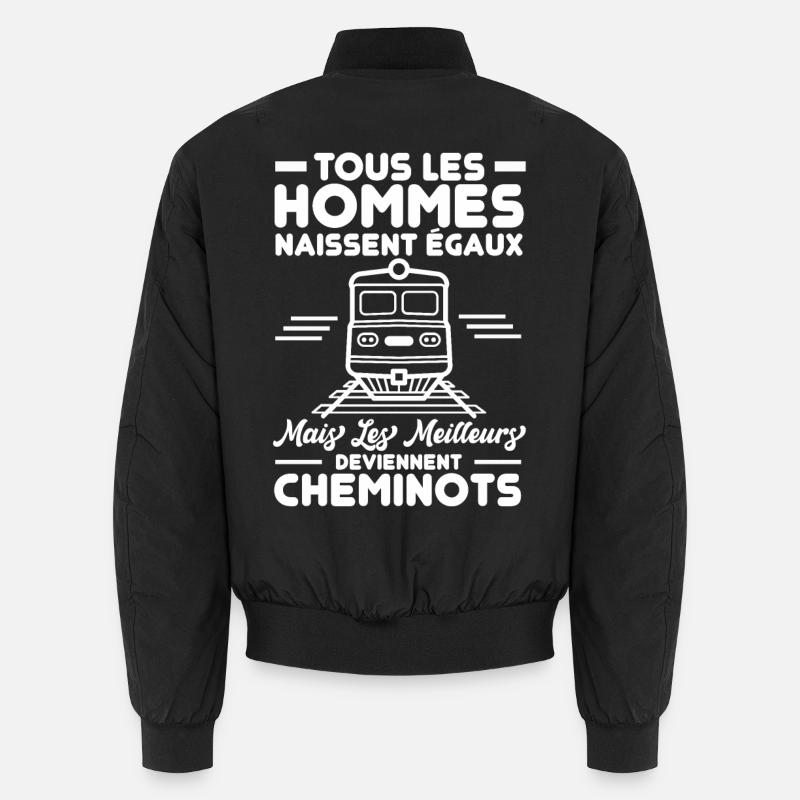 Cheminots Bomber unisexe