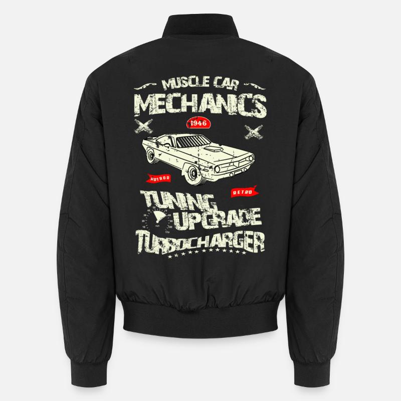 Automechaniker - Unisex Bomberjacke - Schwarz