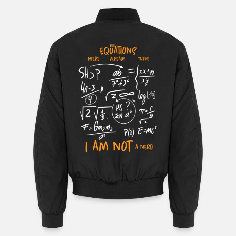Mathematik Gleichungen Unisex Bomberjacke