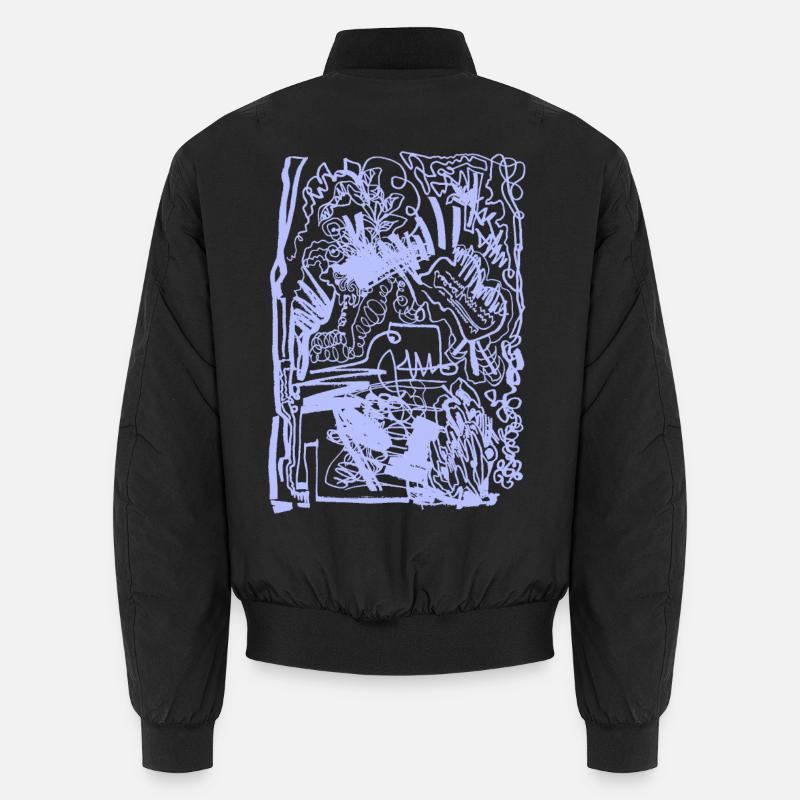 CHAOS  - Unisex Bomber Jacket - black