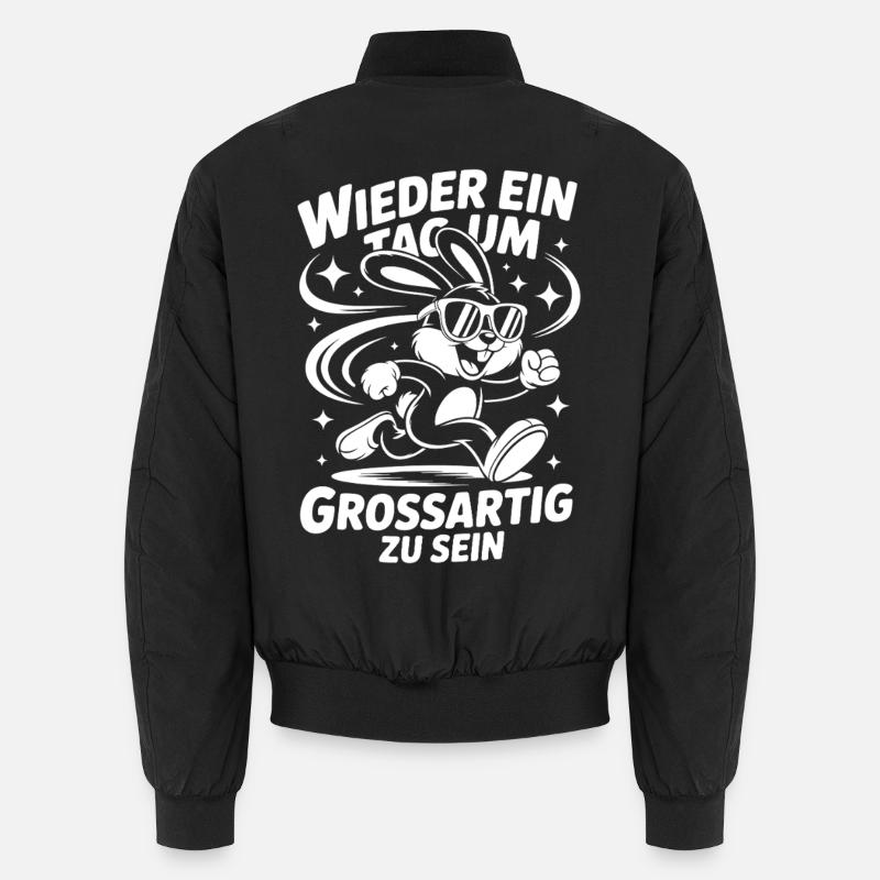 Another day Great with bunnies Unisex Bomber Jacket