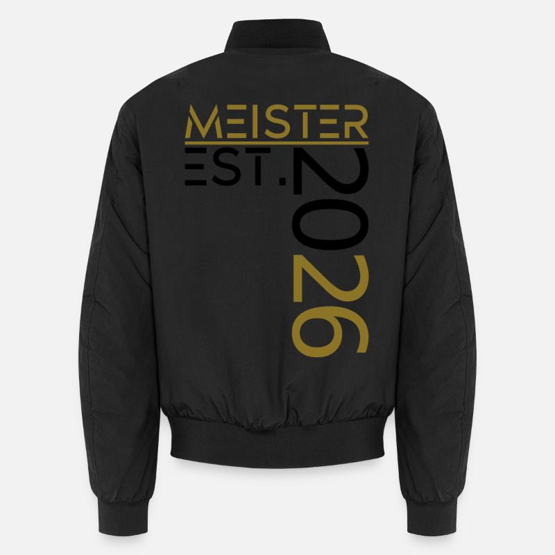 Master est. 2026 - Bomber unisexe - noir