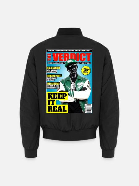 The Verdict: Issue 01 - Realness - Unisex Bomberjacke - Schwarz