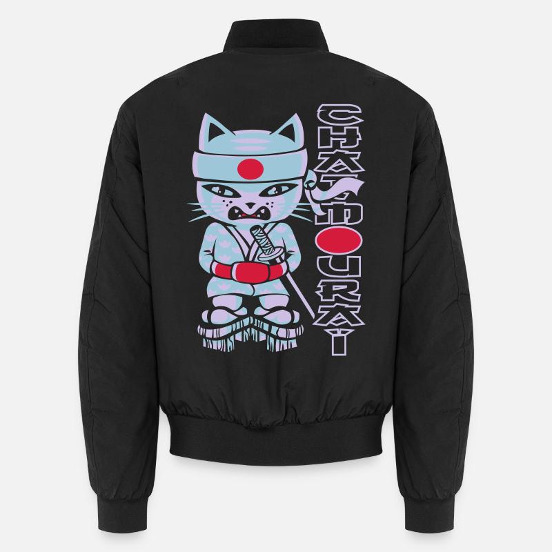 Chat mouraï flex Bomber unisexe