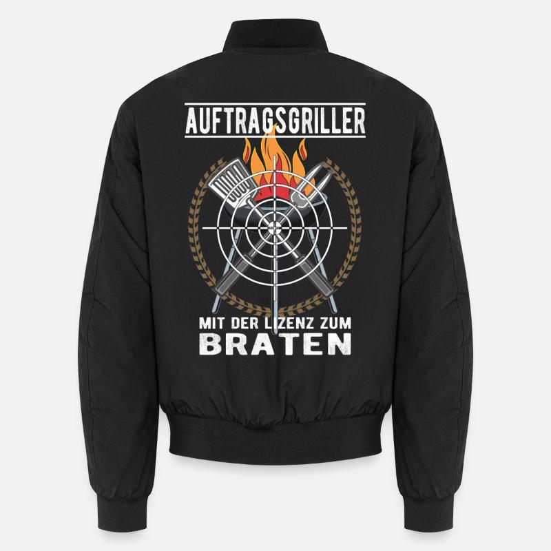 Auftragsgriller Unisex Bomberjacke