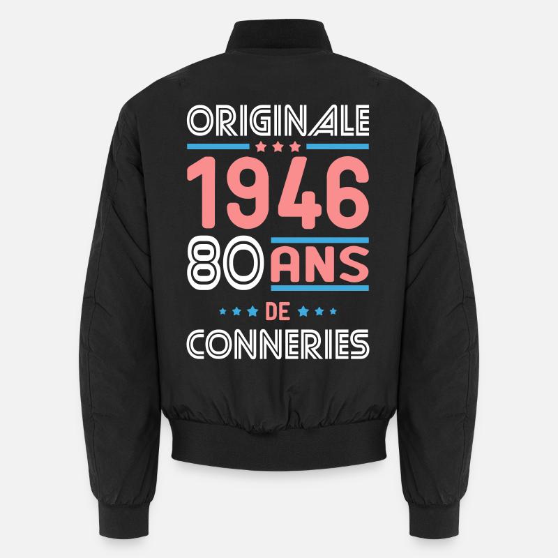 Original – 1946 – 80 years of Unisex Bomber Jacket