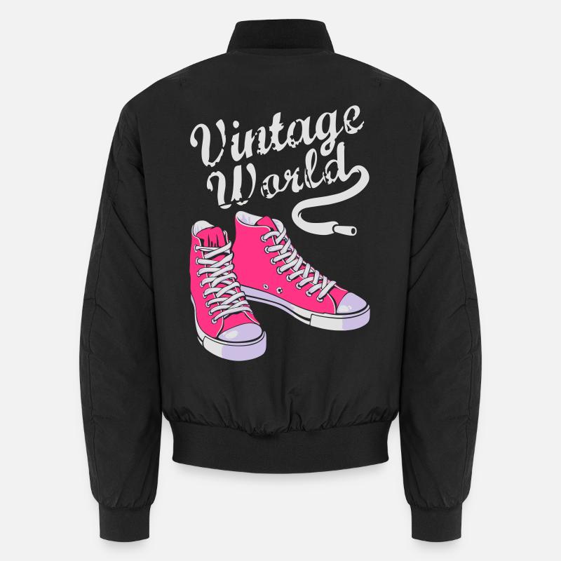 Vintage-Turnschuhe Unisex Bomberjacke