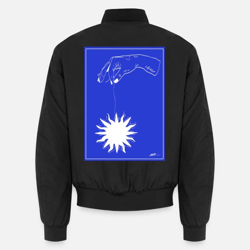 shine - Unisex Bomber Jacket - black