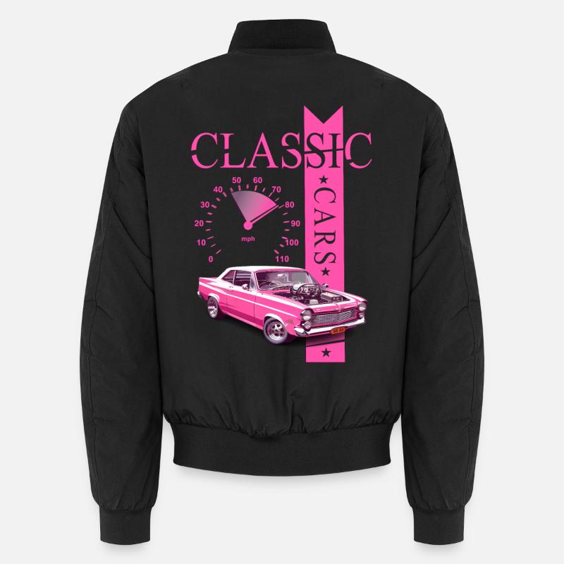Classic Car - Unisex Bomberjacke - Schwarz