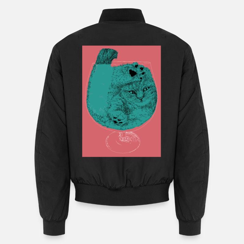 KÄTZCHEN-COCKTAIL Unisex Bomberjacke