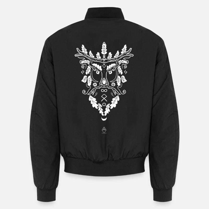 Tree Man - Unisex Bomberjacke - Schwarz