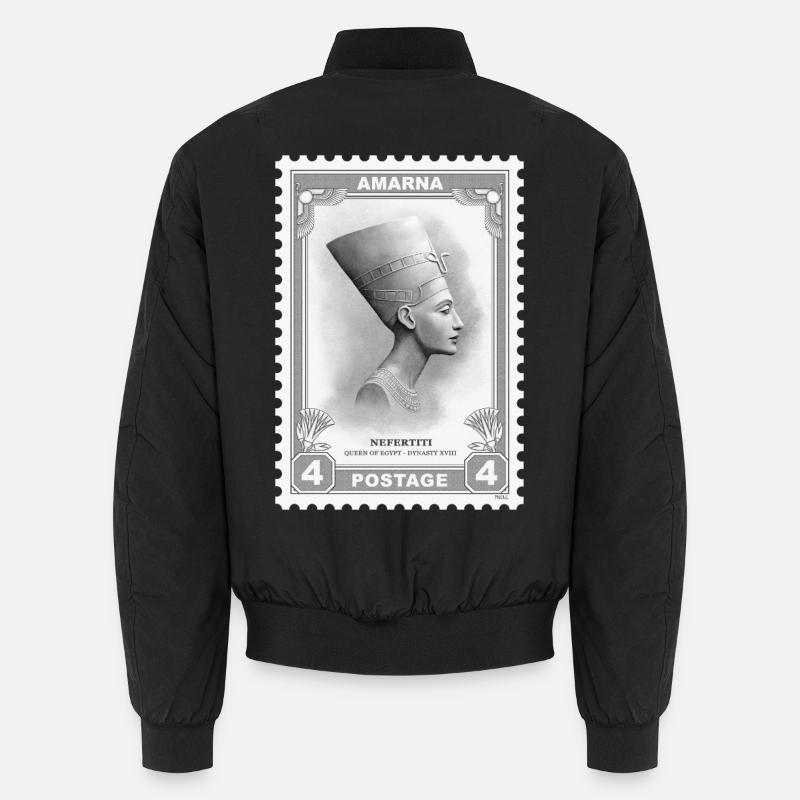 Timbre Néfertiti Bomber unisexe