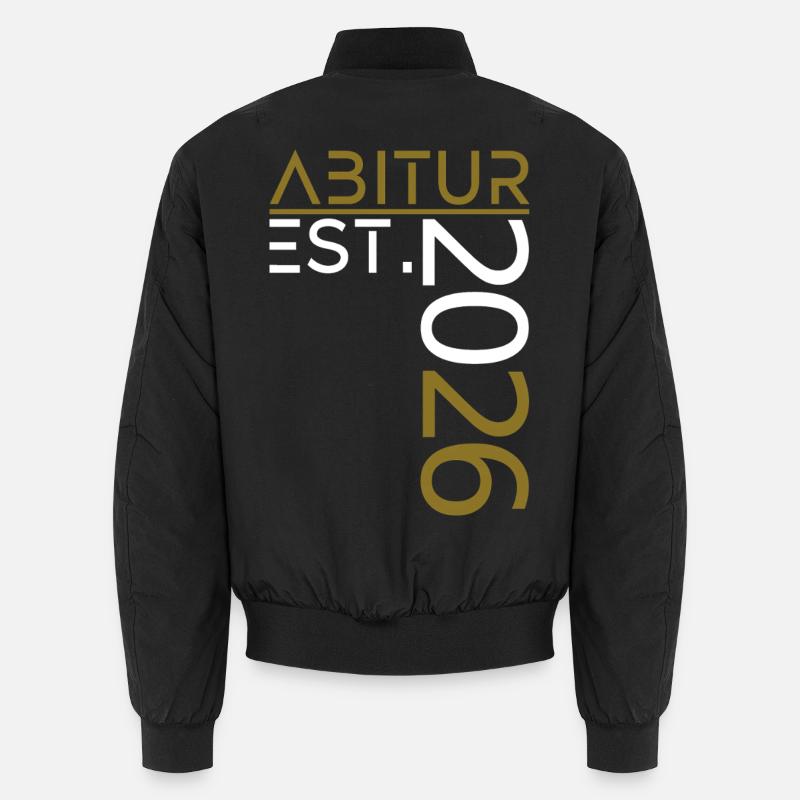 Abitur 2026 - Bomber unisexe - noir
