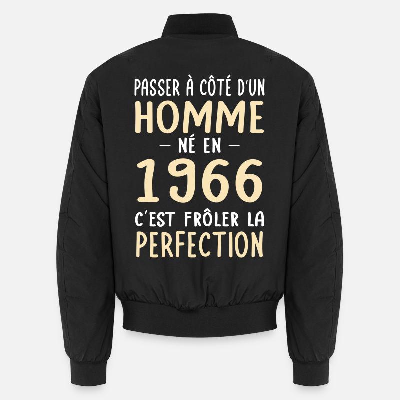 Geboren 1966 – Perfektion nahe Unisex Bomberjacke