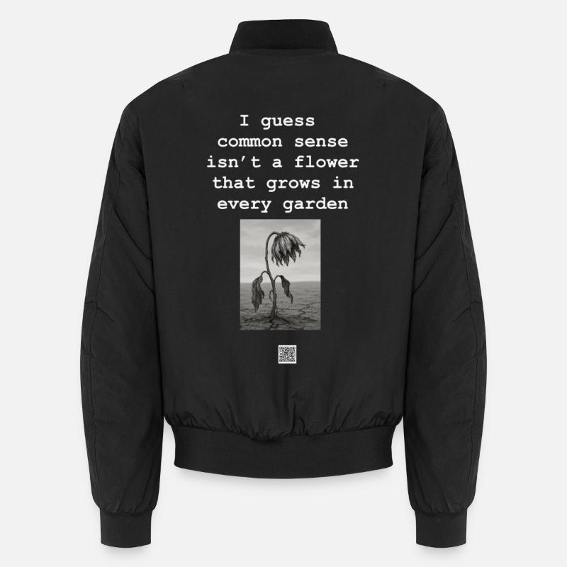 Common Sense Unisex Bomber Jacket
