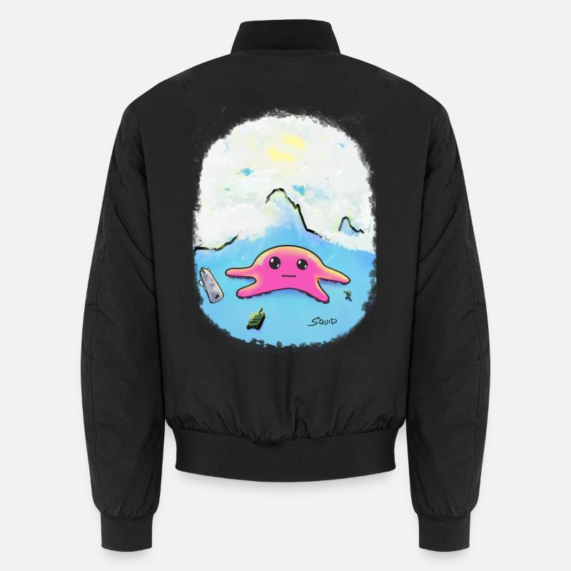 War-Squid - Unisex Bomber Jacket - black