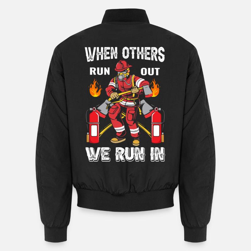 Feuerwehr Unisex Bomberjacke