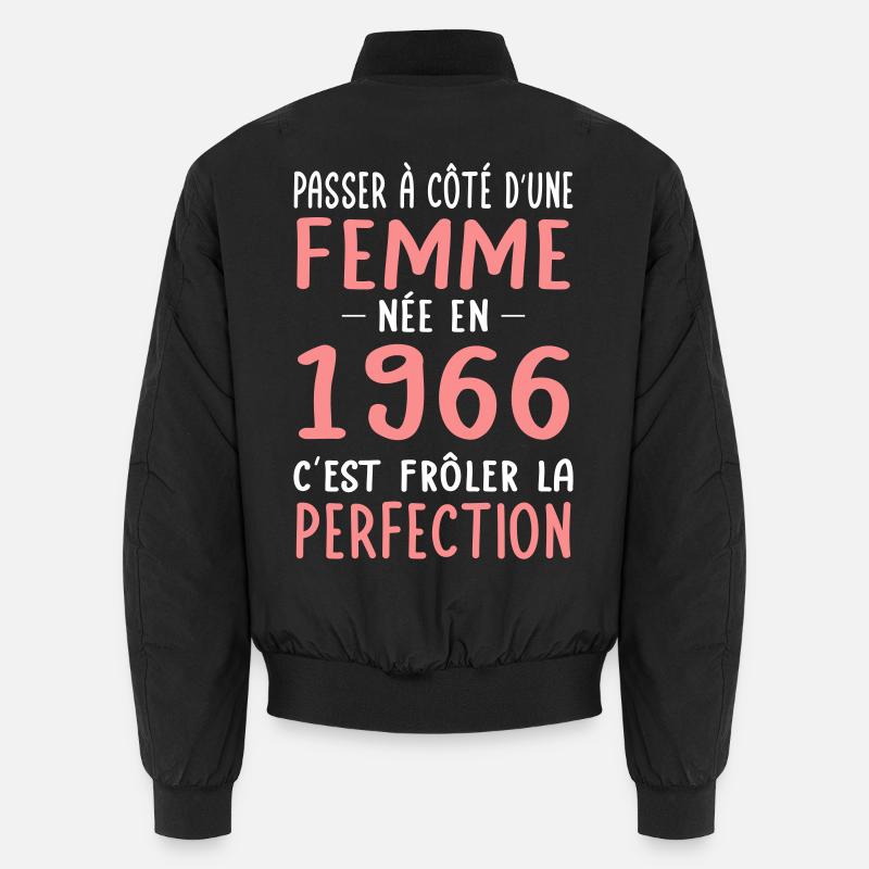 Geboren 1966 – Perfektion nahe Unisex Bomberjacke