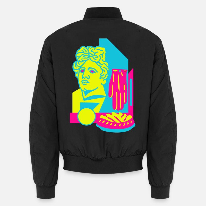 Art Food - Unisex Bomber Jacket - black