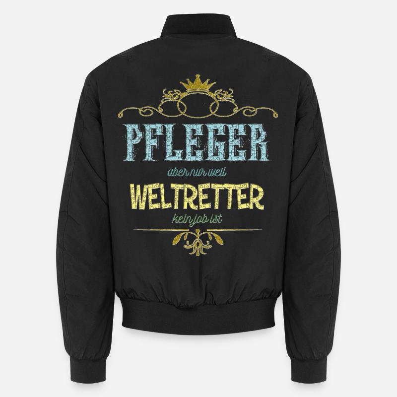Pfleger Weltretter Unisex Bomberjacke